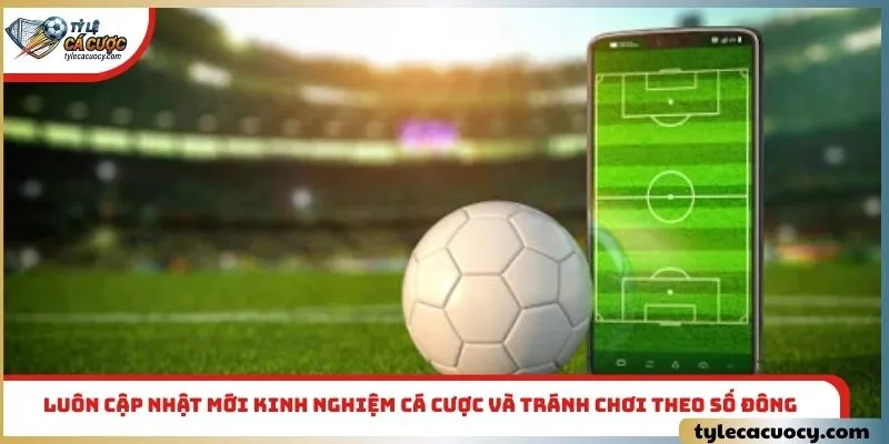 Luôn cập nhật mới kinh nghiệm cá cược và tránh chơi theo số đông