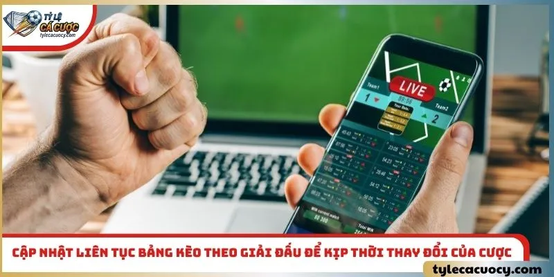 Thay đổi linh hoạt chiến thuật soi kèo theo giải đấu cho từng mùa